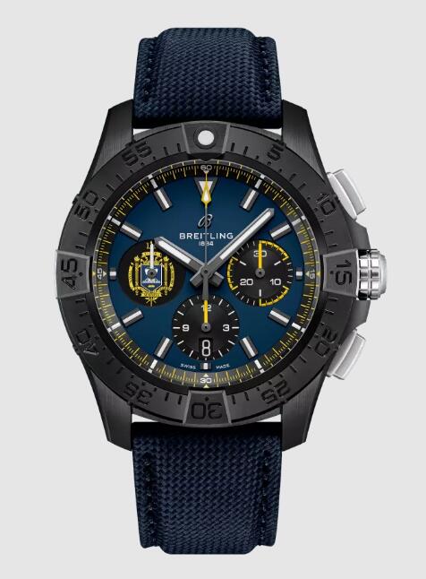 Breitling AVENGER B01 CHRONOGRAPH 44 NIGHT MISSION US NAVAL ACADEMY Replica Watch SB01474A1C1X1